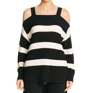Sanctuary Off the shoulder tunic sweater